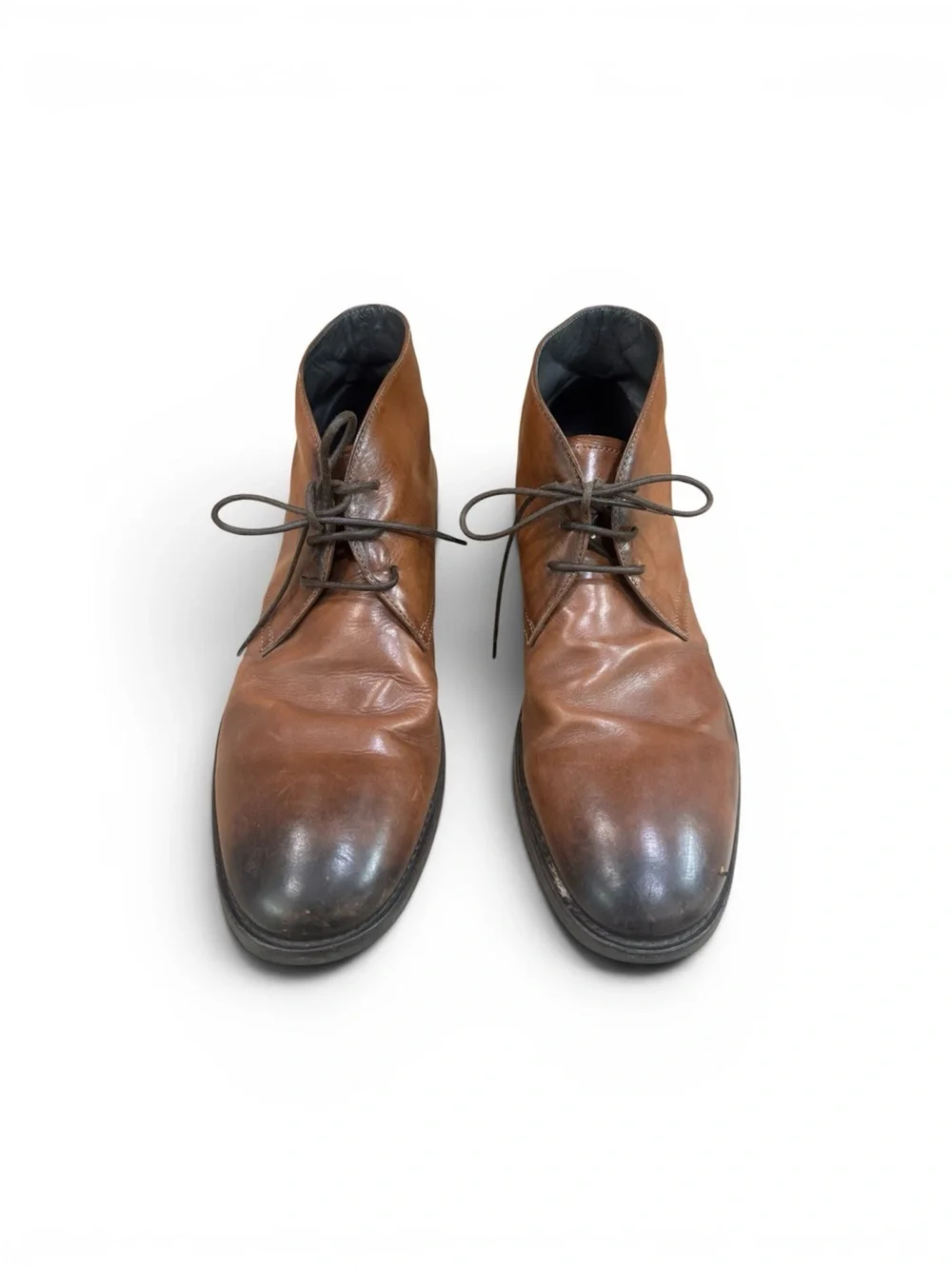To Boot New York Leather Brown Chukka Boot